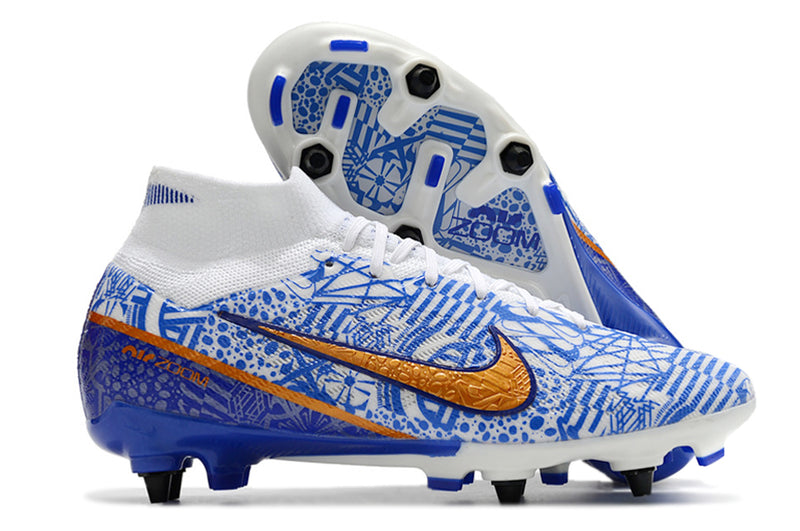 CHUTEIRA NIKE MERCURIAL SUPERFLY 9 TRAVA MISTA (removível)